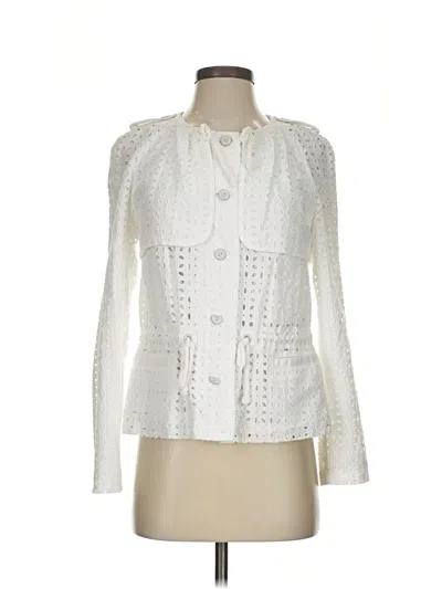 Pre-owned Cartonnier Jacket In White