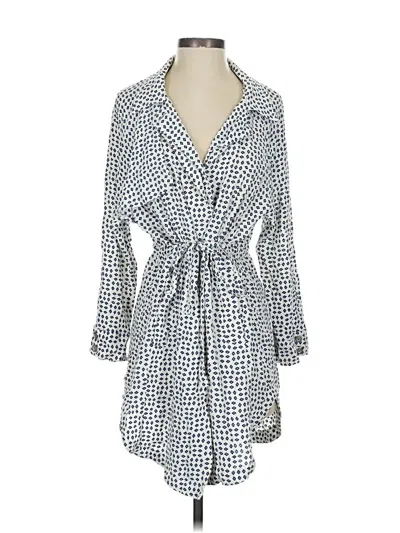 Pre-owned Cartonnier Long Sleeve Blouse In Blue