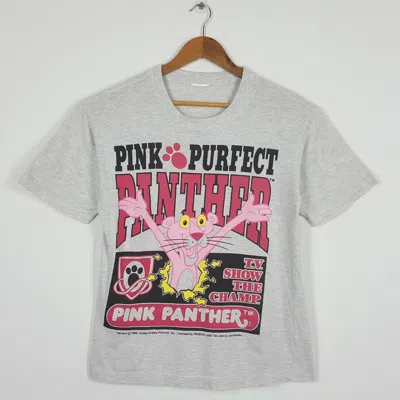 Pre-owned Cartoon Network X Movie Vintage 90's Pink Panther American Cartoon Comedy In Grey