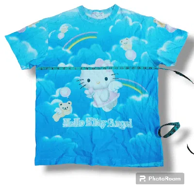 Pre-owned Cartoon Network X Vintage Hello Kitty Angel In Blue