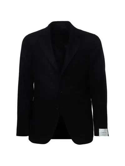 Caruso Aida Single-breasted Blazer In Black