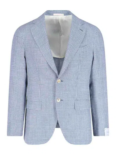 CARUSO BLAZER MONOPETTO