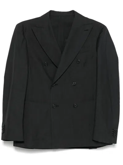 Caruso Butterfly Blazer In Grey