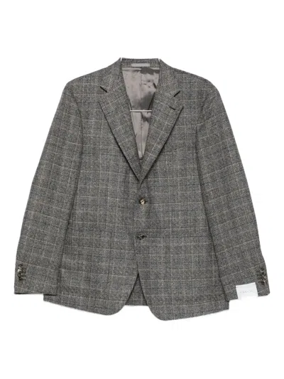 CARUSO CHECKED BLAZER