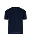 Caruso Knitted T-shirt In Blue