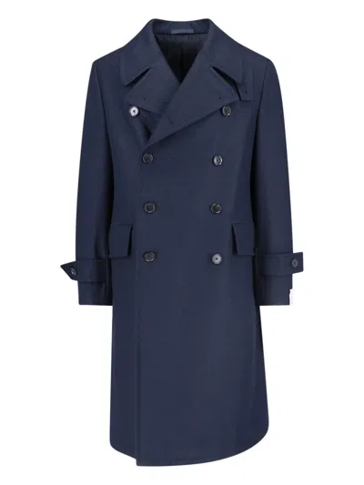 CARUSO CORSARO DOUBLE-BREASTED COAT