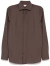 Caruso Cotton Shirt In Brown