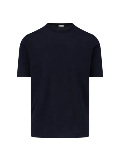 Caruso Cotton T-shirt In Blue