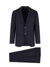 Caruso Tailored Black Suit With Classic Blazer In Black