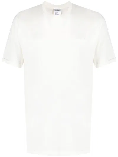 Caruso Embroidered Logo T-shirt In White