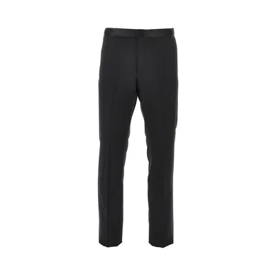 Caruso L Tuxedo Pants In Black