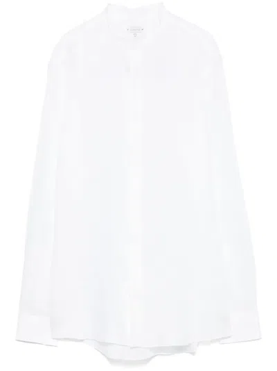 Caruso Linen Shirt In White
