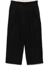 Caruso Linen Trousers In Black
