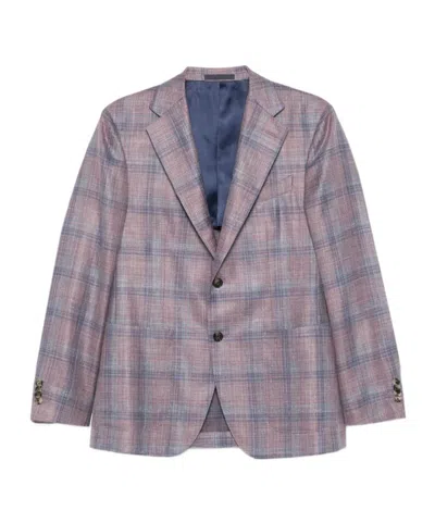Caruso Long Sleeve Casual Jacket In Multicolor