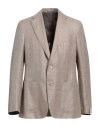 Caruso Man Blazer Beige Size 42 Linen, Wool
