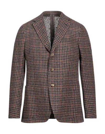 Caruso Suit Jackets In Beige