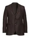 Caruso Suit Jackets In Brown