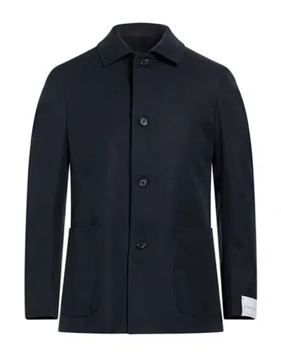 Caruso Man Blazer Midnight Blue Size 38 Polyester, Wool
