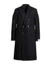 Caruso Man Coat Black Size 44 Wool, Cashmere In Black