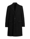 Caruso Man Coat Black Size 46 Wool