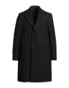 Caruso Man Coat Black Size 46 Wool In Black