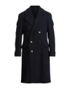 Caruso Man Coat Black Size 44 Wool, Cashmere In Black