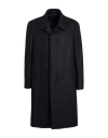 Caruso Man Coat Midnight Blue Size 44 Lambswool, Cashmere