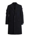 Caruso Man Coat Midnight Blue Size 44 Wool In Black