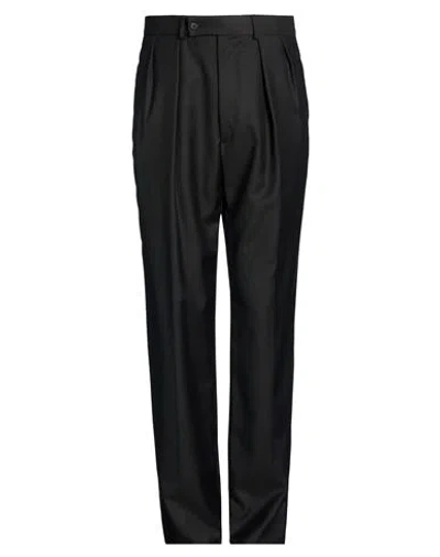 Caruso Man Pants Black Size 30 Wool