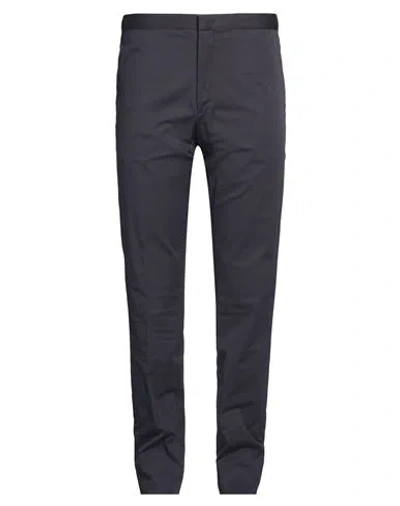 Caruso Man Pants Midnight Blue Size 40 Cotton, Elastane