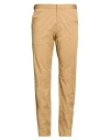 Caruso Man Pants Sand Size 40 Cotton, Elastane In Neutral