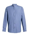 Caruso Man Shirt Slate Blue Size 17 Tencel