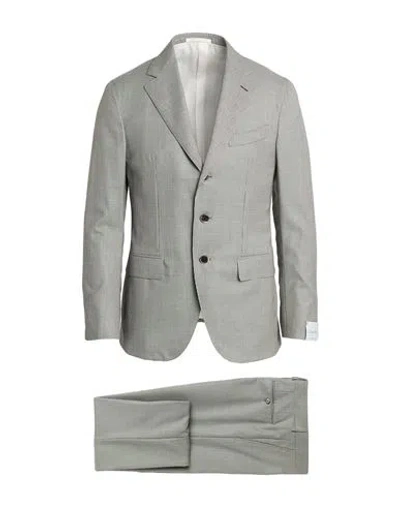 Caruso Man Suit Black Size 40 Super 180s Wool