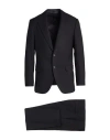 Caruso Man Suit Black Size 44 Wool In Black