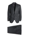 Caruso Man Suit Grey Size 48 Wool In Gray