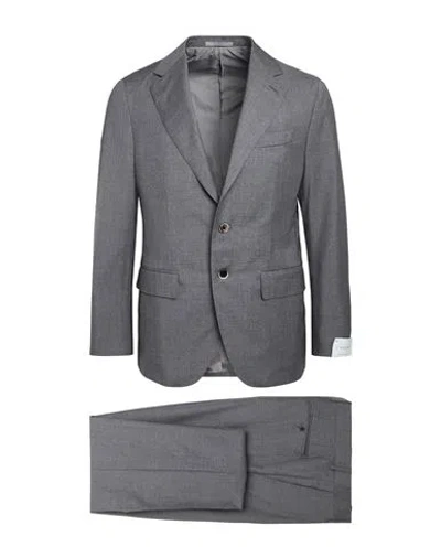 CARUSO CARUSO MAN SUIT LEAD SIZE 46 WOOL