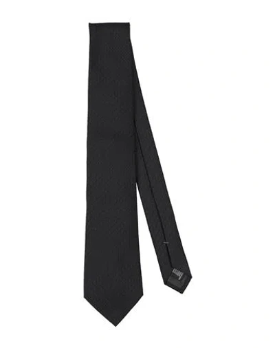 Caruso Man Ties & Bow Ties Black Size - Silk