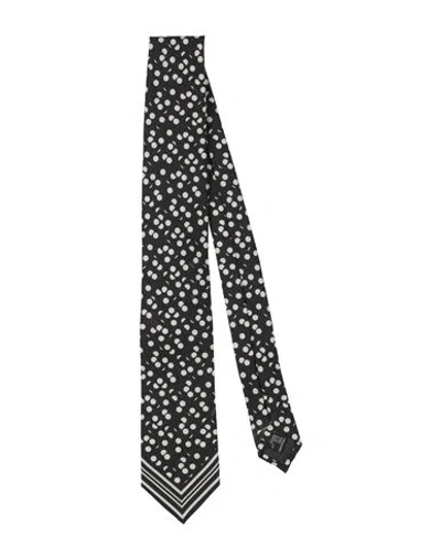 Caruso Man Ties & Bow Ties Black Size - Cotton, Silk