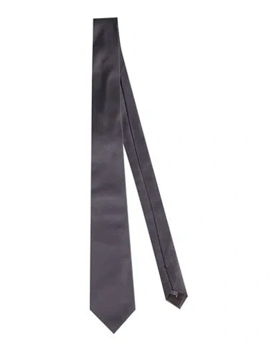 Caruso Man Ties & Bow Ties Grey Size - Silk In Gray