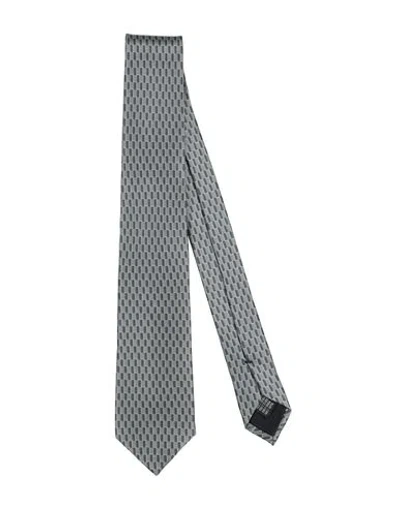Caruso Man Ties & Bow Ties Grey Size - Silk In Gray
