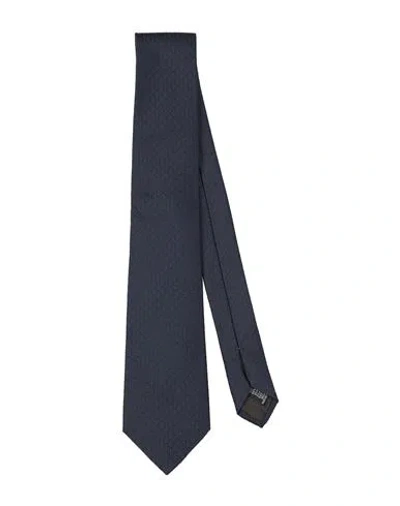 Caruso Man Ties & Bow Ties Midnight Blue Size - Silk