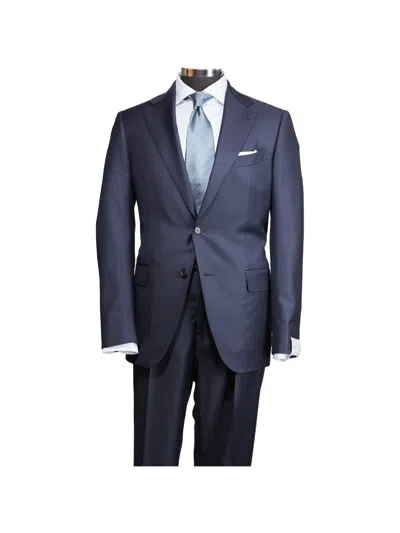 Caruso Norma Single-breasted Suit In Blue