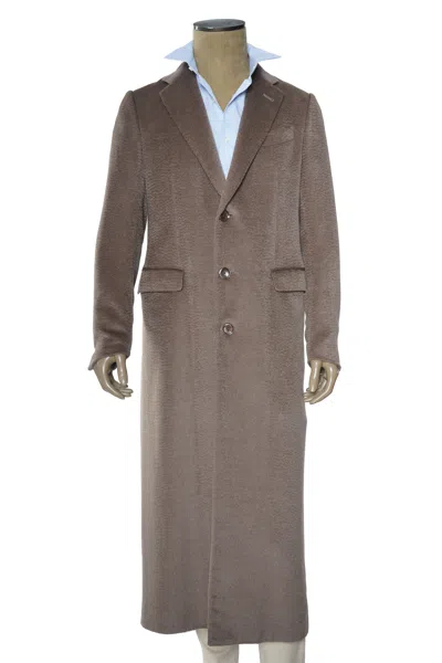 Caruso Overcoat In Gray