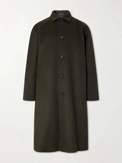 Caruso Rigoletto Wool Coat In Green