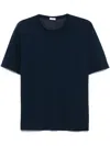 Caruso Knitted T-shirt In Blau