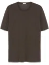 Caruso Klassisches T-shirt In Braun