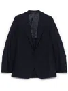 Caruso Single-breasted Blazer In Blue