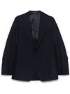 Caruso Single-breasted Blazer In Blue