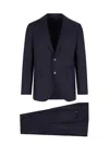Caruso Tailored Black Suit With Classic Blazer In Black