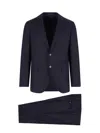Caruso Tailored Black Suit With Classic Blazer In Black